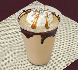 Choco caramel shake