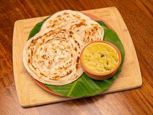 Parotta With Veg Kurma