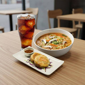 Ramen + Mandu 2pcs + Soft Drink