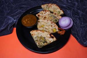 1 Aloo Kulcha With Chole