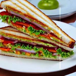 Veg Club Sandwich Special Full