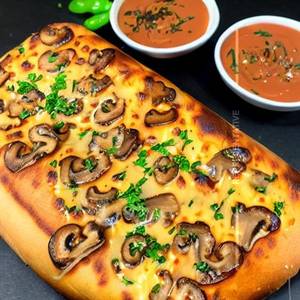 Mushroom Cheese Burchheta