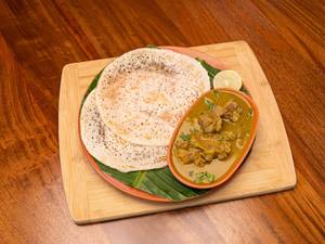 Kali Dosa With Mutton Chops