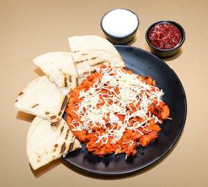 Cheese Chicken Open Shawarma 