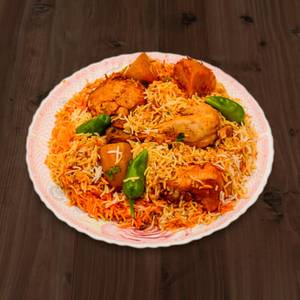 Kolkata Chicken Biryani [1 Pieces Chicken, 1 Egg]