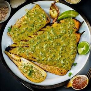 Grilled Fish Mustard Sauce