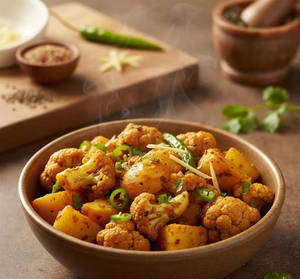 Aloo Gobhi Matar Masala