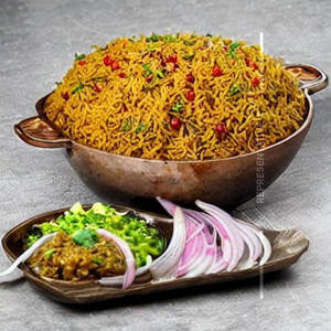 Yemeni Mandi Rice Afghani Bbq