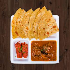 Mutton Bhuna Thali