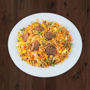 Mutton Biryani [1 Piece] With Mutton Gravy