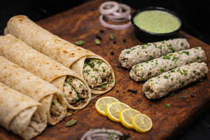 Chicken Seekh Roomali Roll