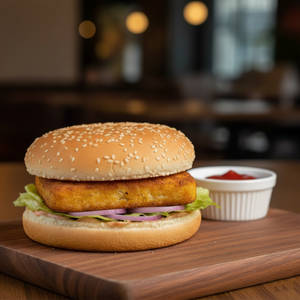Paneer Tikki Burger