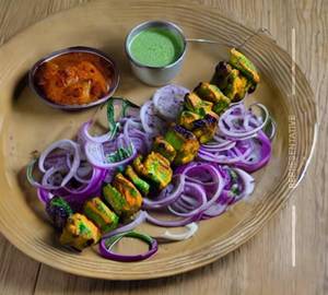 Hariyali Soya Chaap Tikka