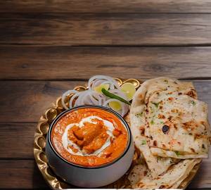Chicken Masala  4 Roti Thali