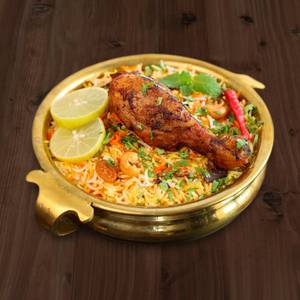 Chicken Leg Egg Biryani [1 Egg]