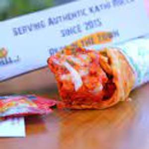 Egg Peri Peri Paneer Roll