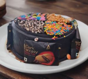 Choco  Fill Truffle Cake Small