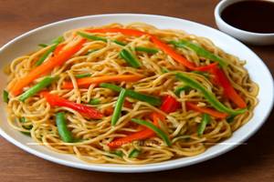 Veg Hakka Noodles