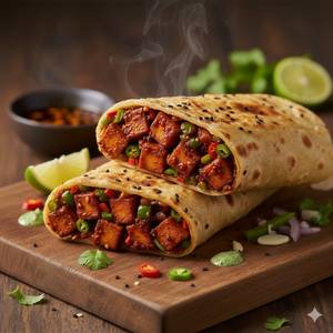 Chilli Paneer Roll