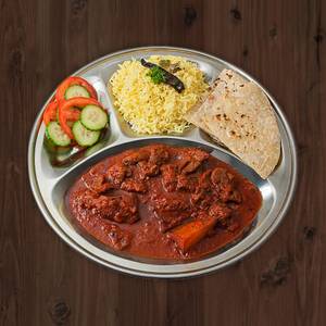 Ahuna Mutton Handi Thali