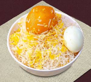 Egg biryani