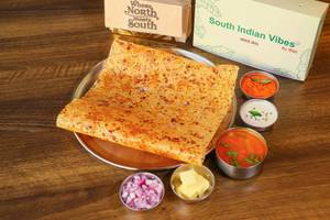 Butter Onion Rava Plain Dosa