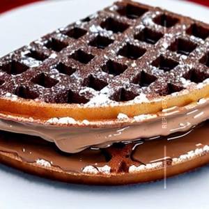 Naked Nutella Waffle