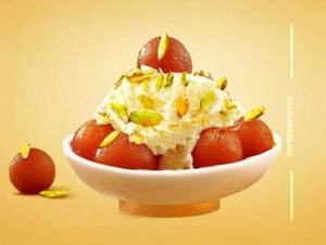 Gulab Jamun Sundae