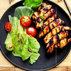 Grill Exotic Salad Chicken