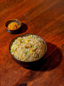 Prawn Burnt Garlic Rice
