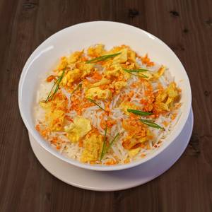 Burnt Garlic Egg Fried Rice