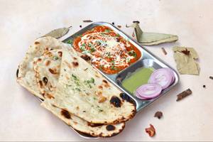 Butter paneer masala+butter naan [2]