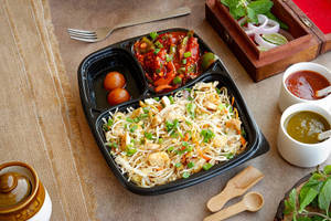 Chicken Noodles  With Chilli Chicken Combo