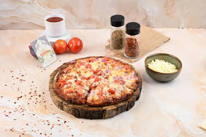 8" Cheese Onion Tomato Pizza