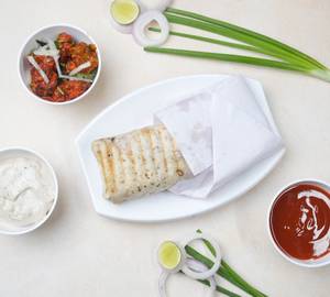 Chicken 65 shawarma