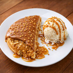 Butterscotch Crunch Fantasy Waffle