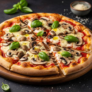 Mushroom Pizza