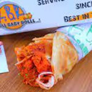 Egg Achari Paneer Roll