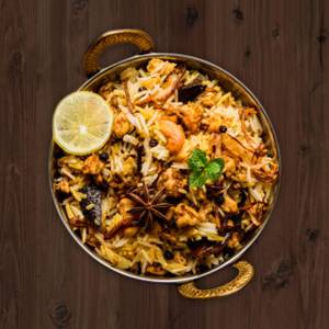 Chicken Muradabadi Biryani With Gravy Chicken
