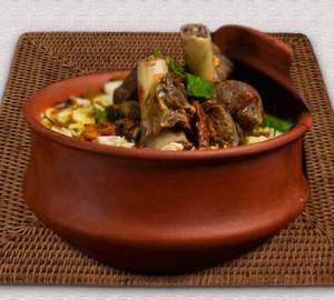 Mutton Hyderabadi Biryani With Gravy Mutton