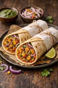 Aloo Chataka Roll