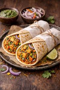 Mix Veg Chataka Roll