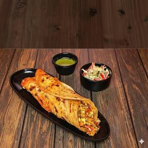 Egg bhurji roll