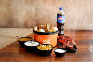 Chicken Bucket Biryani Combo 3 To 4