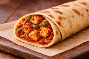 Schezwan paneer cheese roll