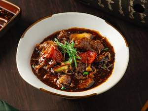 Lamb Loin In Black Beans Sauce