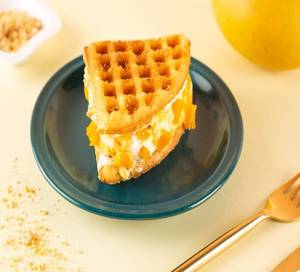 Mango Praline Ice Cream Sandwich