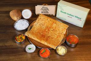 Coconut Rava Butter Paneer Dosa