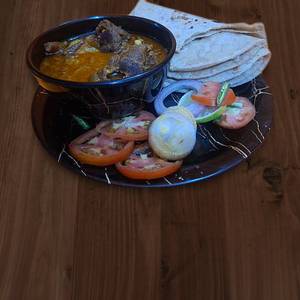 Chicken Do Pyaaza Thali