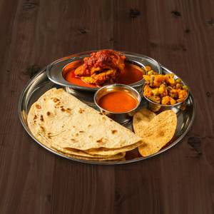 Sattu Litti Thali